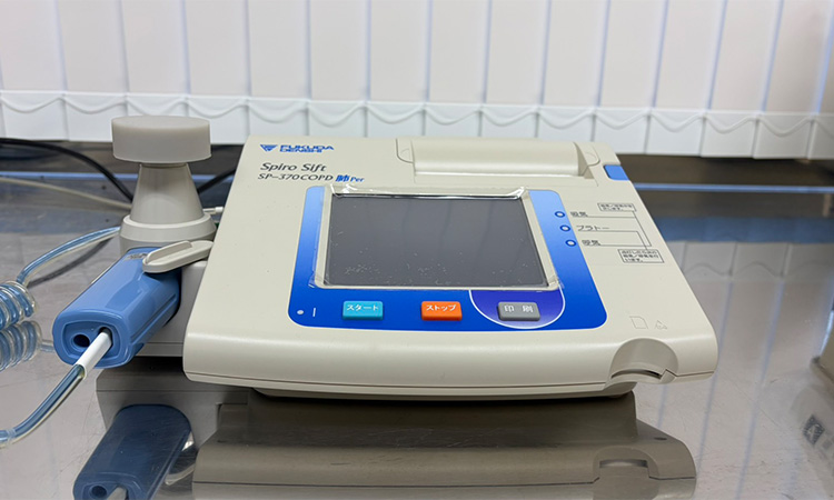 呼吸機能検査器